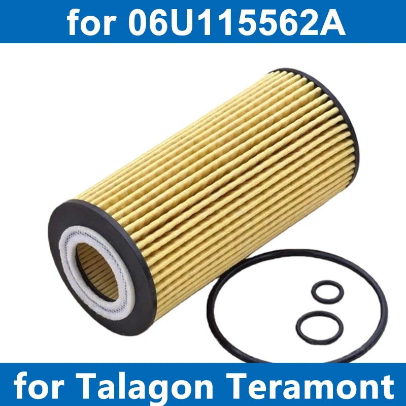 1/6/10PCS Car Oil Filter 06U115562A For A3 A4 A6 Q5 Q6 TT Talagon Teramont GEN5 EA888 Engine