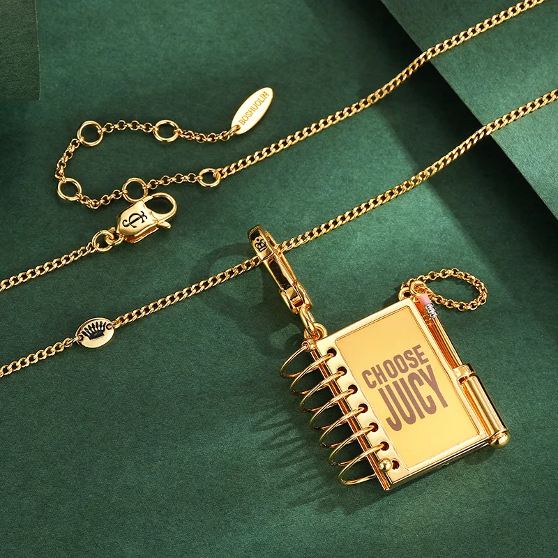 colgante-de-cuaderno-de-hojas-sueltas-tridimensional-de-lujo-ligero-con-diseno-avanzado-y-apertura-un-collar-de-moda-con-sentido-estetico