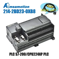 Amsamotion PLC Replace Siemens S7-200CN CPU224XP 14I/10O 2AI 1AO AC/DC/RLY 6ES7 214-2BD23-0XB8 With PPI Cable Free