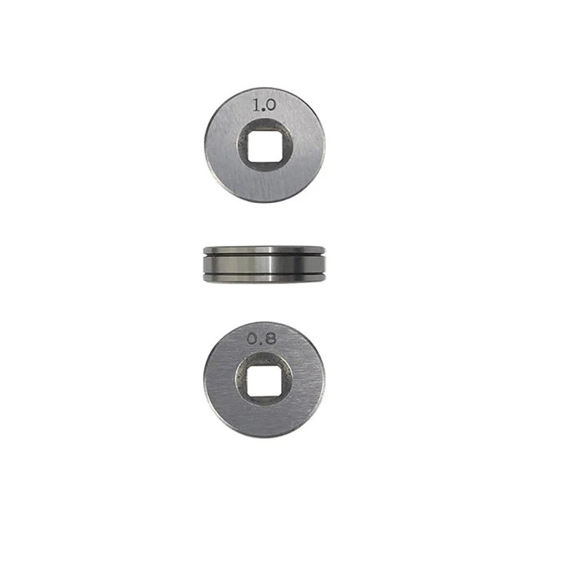 2pcs 0.8/1.0 mm Roller Drive Rollers 25 mm (1 inch) Diameter for SSJ16 Wire MAG MIG Welder Equipment Parts