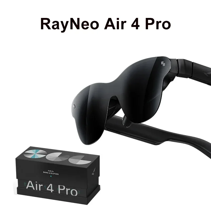 TCL RayNeo Air 4 Pro AR Glasses 135 inch Screen Display 3D HD Private Cinema Pocket TV for Mobile Phone Computer Game Machine
