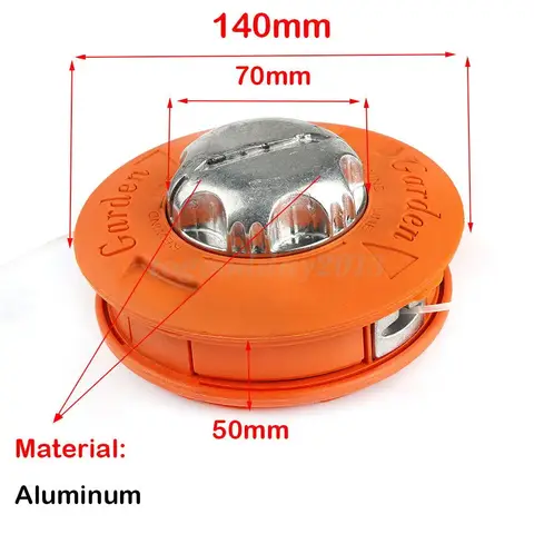 LOAD &GO NYLON TRIMMER HEAD M10 1.0/1.25 FOR EFCO OLEO-MAC BC360 BC400 BC420 BC430 440 BC530 SPARTA 740 746 753 755 BRUSHCUTTER