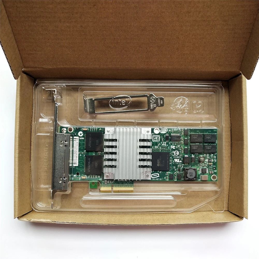 Voor INTEL EXPI9404PTLBLK Gigabit vierpoorts netwerkkaart 82571 EXPI9404PTL