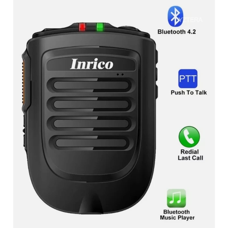 ANYSECU B01 Handheld Wireless Mic Speaker, Zello/Real-PTT PTT, 3G/4G Android-Compatible