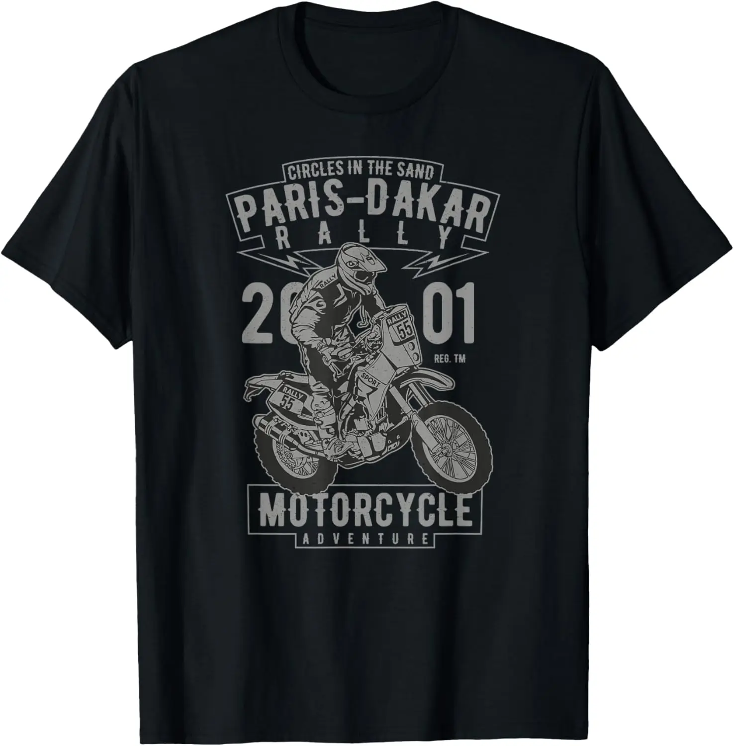 

Paris-Dakar rally motorcycle adventure for off-road biker T-Shirt