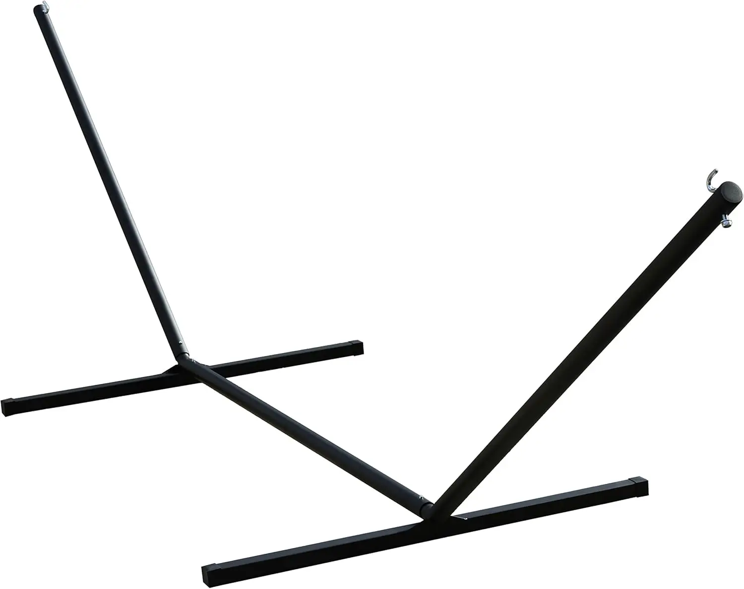 15' Heavy Duty 3-Beam Hammock Stand, Black