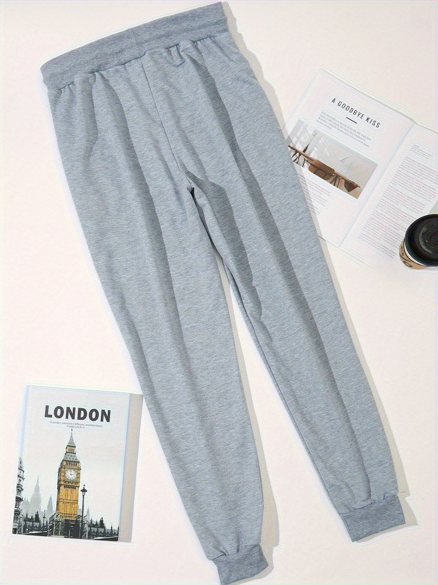 Neue, atmungsaktive Sport-Freizeithose, geeignet für Herren, ideal für Outdoor-Sportarten, Jogging, als Sportbekleidung, Streetwear oder als Sport-Sweatpants. – Detail 8