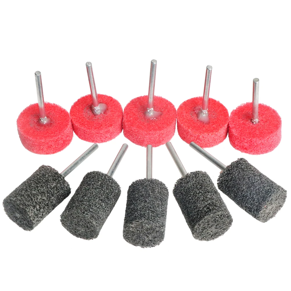 18mm/25mm Grinding Sanding Head Nylon Fiber Polishing Abrasive Buffing Wheel For Drill