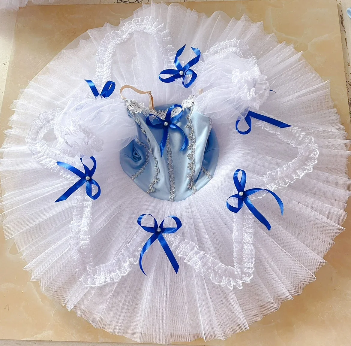 Tutu di balletto vestito professionale White Swan Lake Ballet Tutu Costume ragazze bambini Ballerina Dress Kids Ballet Dress For Girl