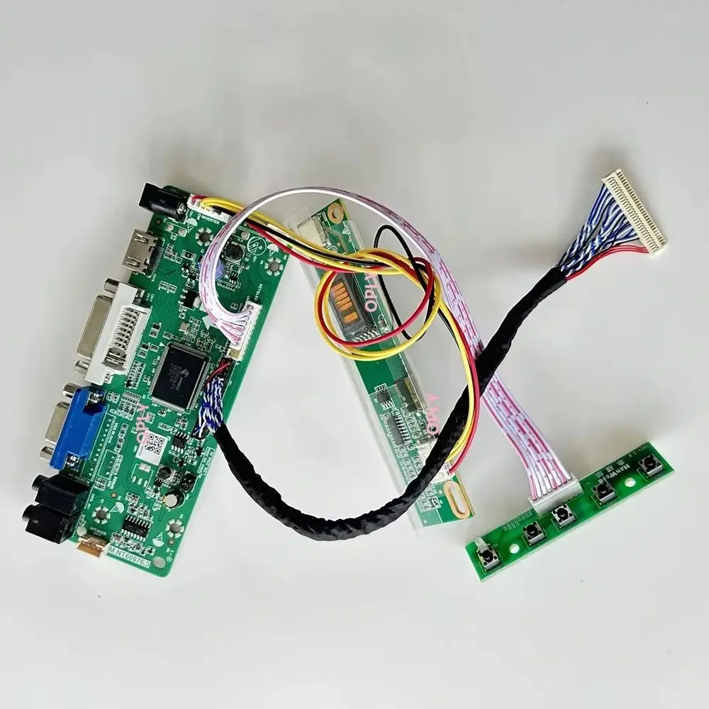 لوحة تحكم M.NT68676 VGA HDMI-متوافق DVI لـ M270HW02 V3/V0/V1 1920X1080 لوحة ال سي دي شاشة LED رصد لتقوم بها بنفسك 27"
