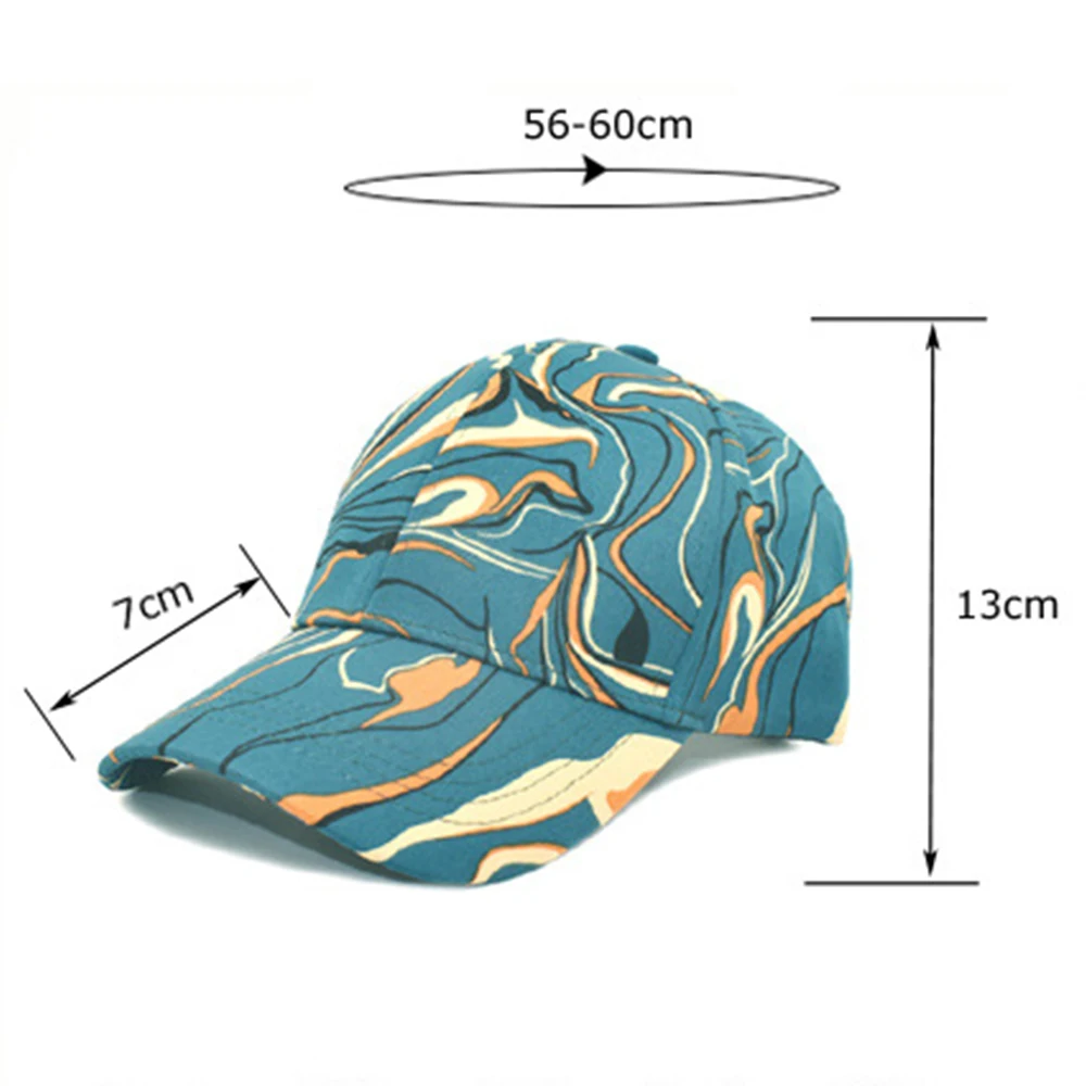 FS Stylish Blue Green Graffiti Baseball Caps For Men Women Trucker Hats Streetwear Hip Hop Face Cap Gorras Para Hombres 2024