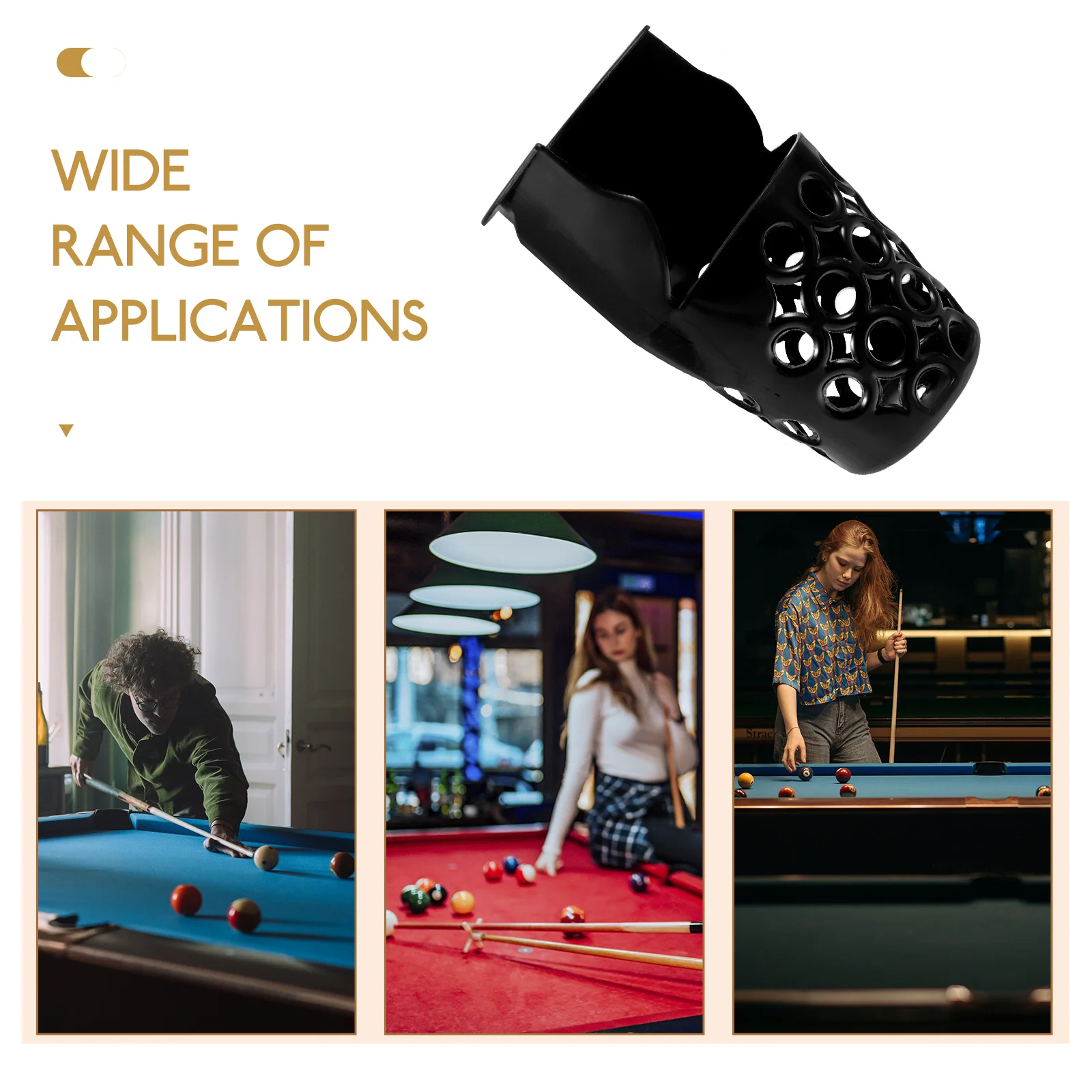 

Plastic Billiard Basket Drop Ball Pocket Pool Table Accessories PP Material Storage Holder 572mm Large Size Durable Design