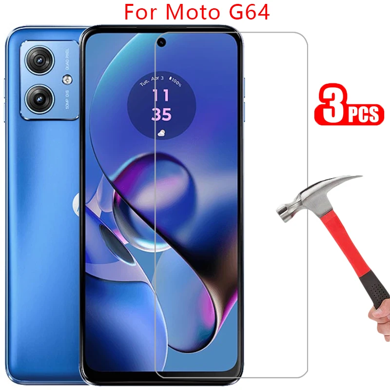 tempered glass for motorola moto g64 phone case on motorolag64 motog64 motog g 64 64g 5g back cover 360 motorol mot g64case cas