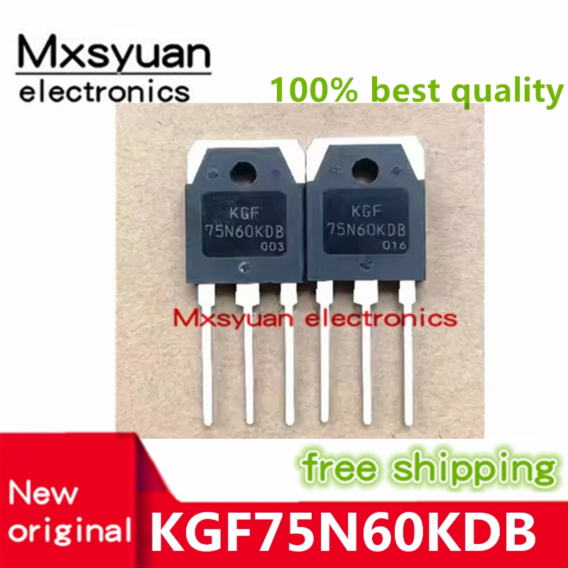 Mxsyuan 5PCS~10PCS/LOT 75N60KDB KGF75N60KDB KGF75N60KDB-U/P TO-247 100% New original
