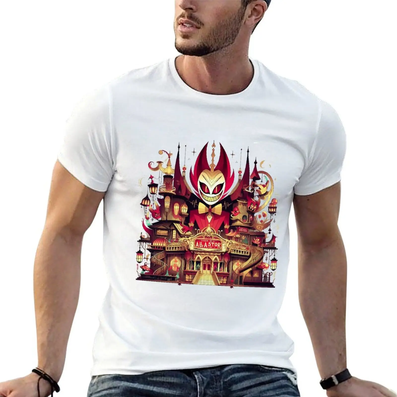 

Alastor T-Shirt anime t shirts for man t shirt for man T-Shirt