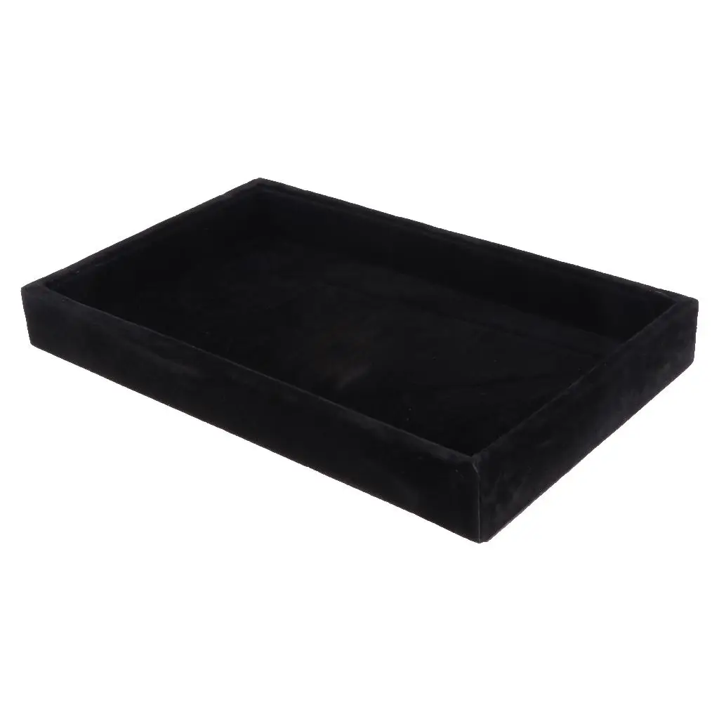 Jewelry Earring Bracelet Display Trays Organizer Holder Box Case Made of Velvet Stand Presentation Board