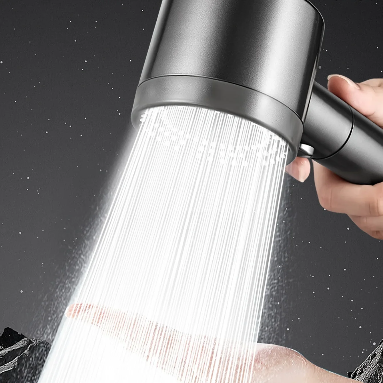 

5 Mode Adjustable Shower Head Large Flow Filter Showerhead High Pressure Water Saving Mixer Shower Nozzle Bathroom Accessories