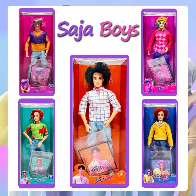 

HOT Kpop Demon Hunter Anime SajaBoys Villain Action Figure Toy for Boys Birthday Gift Cartoon Collection Doll Action Figure