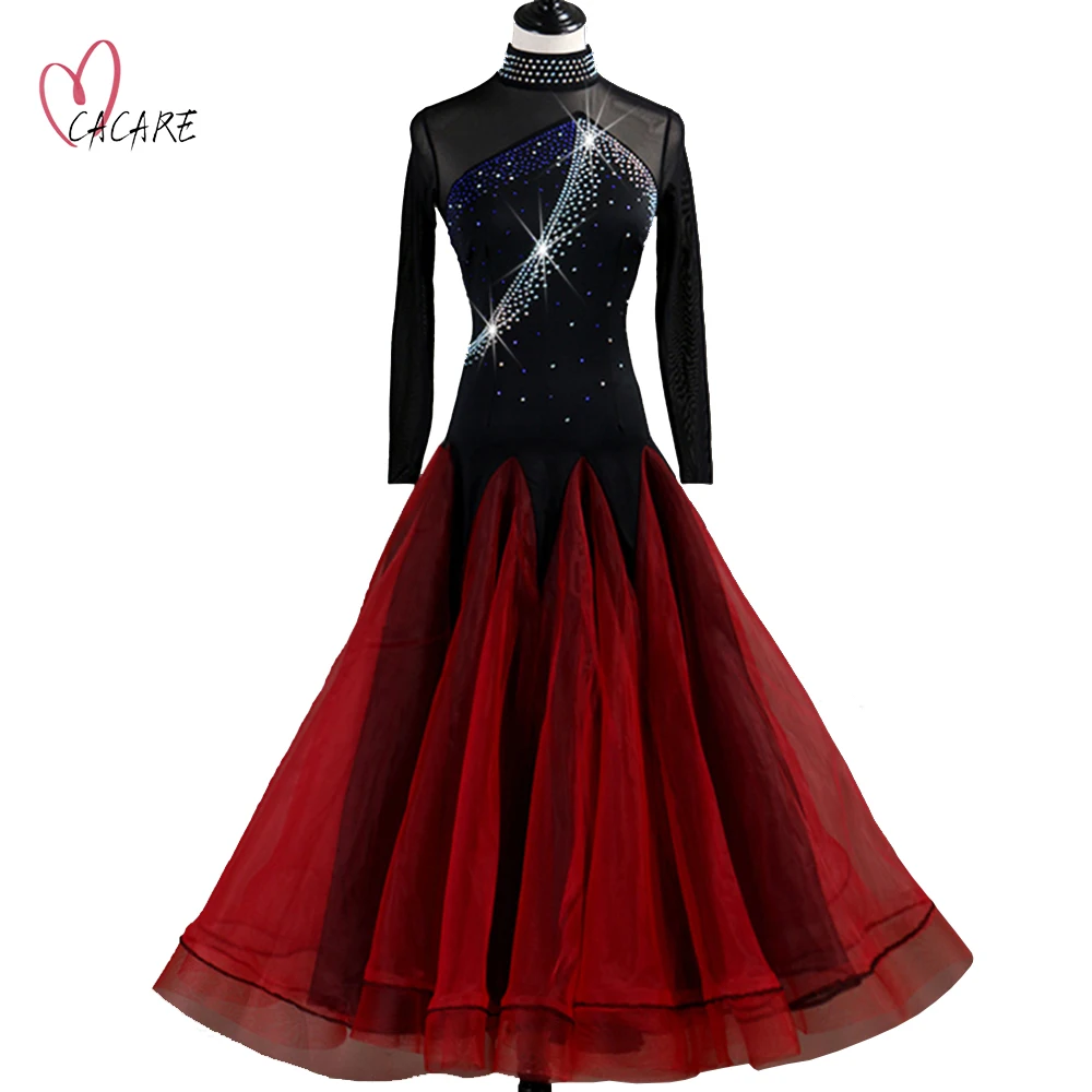 

Ballroom Waltz Dress Dance Competition Dresses Standard Dancing Costume Tango Latina D0954 Customize