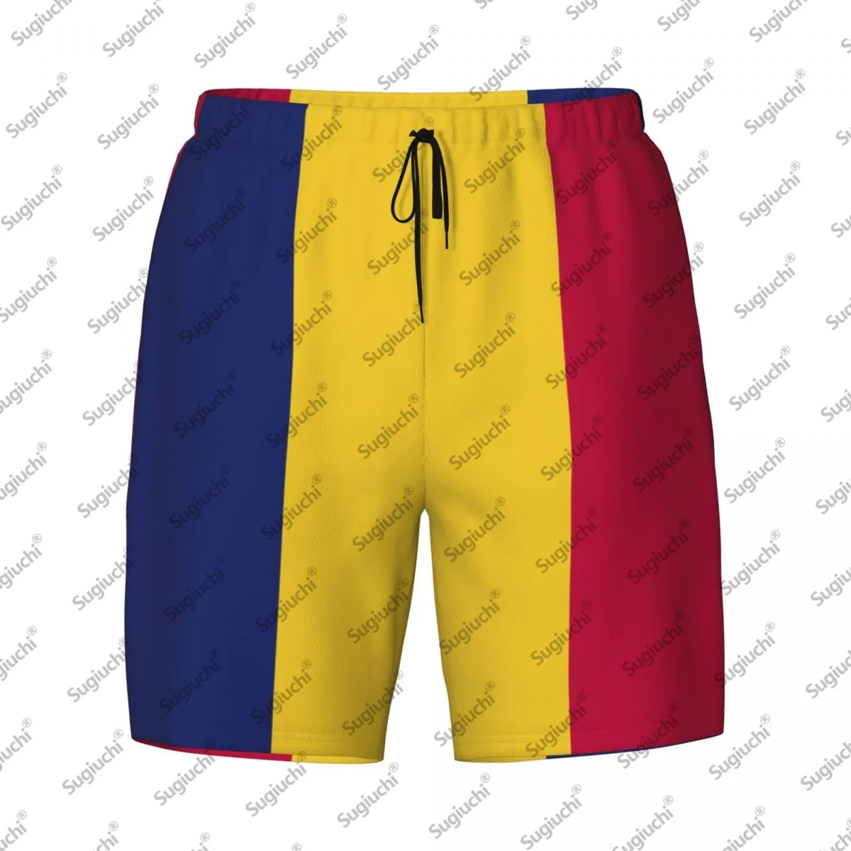 

Мужские плавки с 3D принтом флага Чад 2025 года, гавайские купальные пляжные шорты 2 в 1, быстросохнущие летние шорты для плавания с карманами