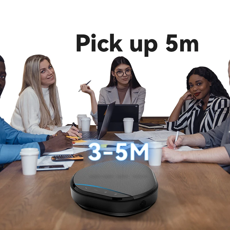 

2025 hot sale Anywii OEM ODM M6 Portable Speaker Phone with Microphones Echo Speaker Desktop Conference Speakerphones for Meetin