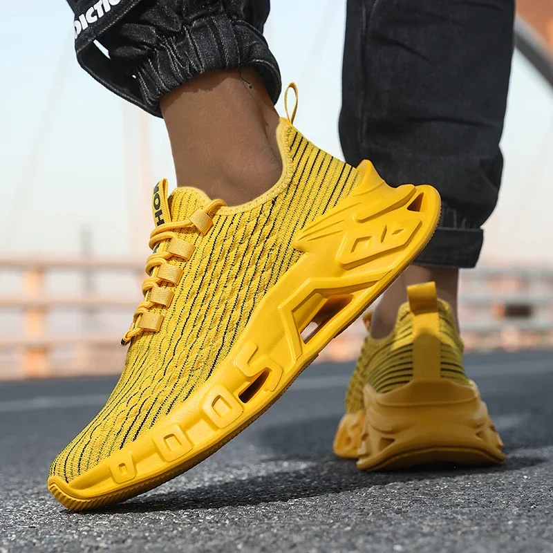 Sneakers for Men High Top Lightweight Running Shoes Non Slip Walking Shoes Mens Athletic Shoes Breathable Comfortable Sport