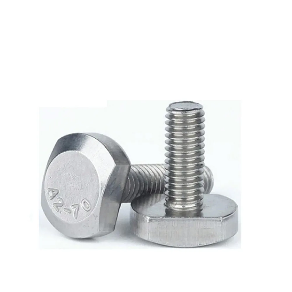 GB37 A2-70 304 Stainless Steel T Shape Type Hammer Head Screw Bolt for T-Slot Chute T-bolt M5 M6 M8 M10 M12