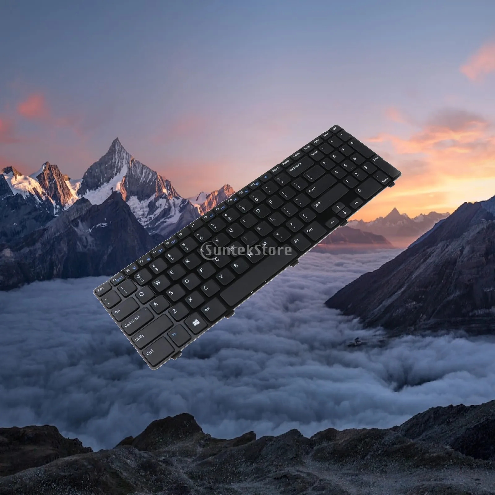 ABS US Layout Laptop Keyboard Small Mini Enter Key Numpad Enter Durable Replacement for Dell Inspiron 3537 5528