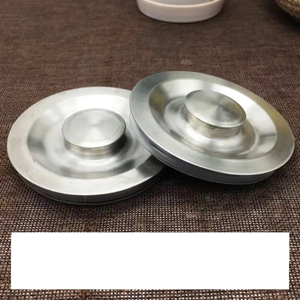 

5Pcs Sewer Filter Cover Premium Sink Drain Plug Bathroom Floor Drain Strainer Hair Blocker Deodorant Cover Silver
