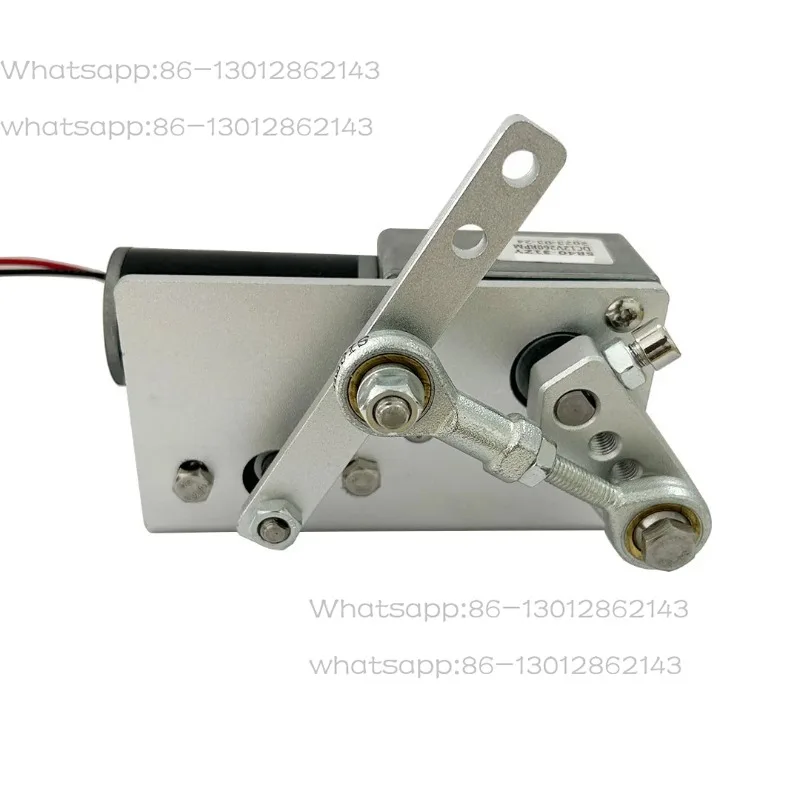 Automatic Reciprocating Swing Motor DC12V/24V Crank Rocking Mechanism Worm Gear Reduction Motor