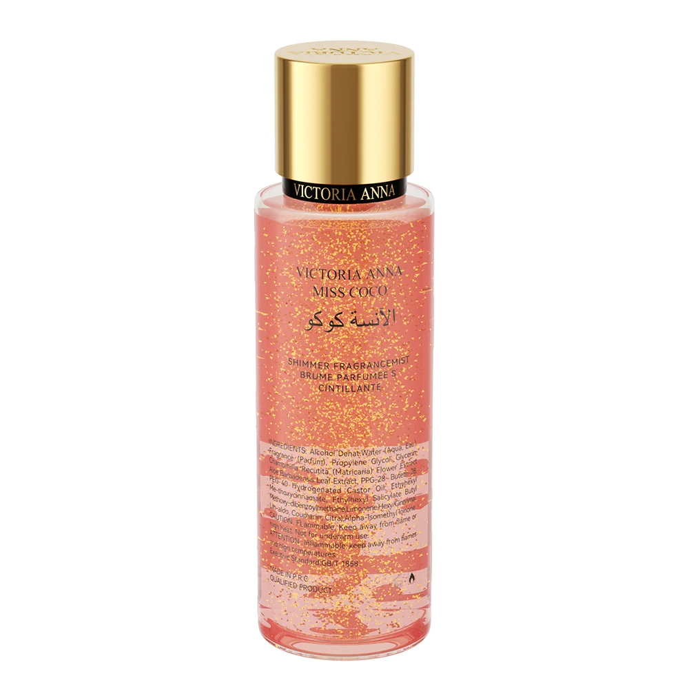 Original Floral Body Spray Floral Oriental Fragrance Miss Coco Long Lasting Air Freshener Spray Fresh Floral Charm Deodorant