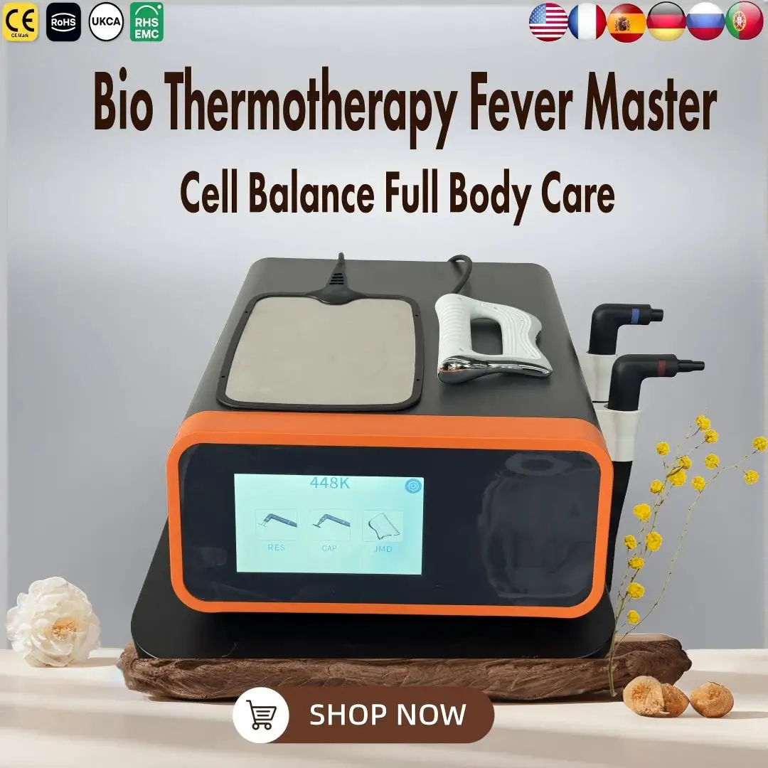 Fever Master 448K Bio Thermotherapy Cell Balance Detox Skin Rejuvenation Face & Body Dual Use Professional Beauty Device