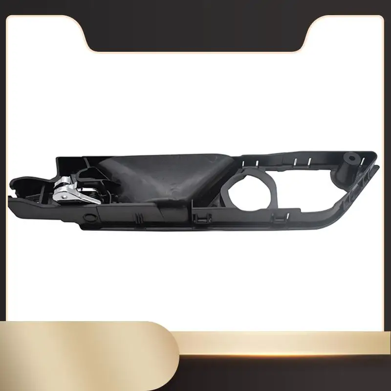 

1 пара внутренних дверных ручек автомобиля, внутренний привод двери автомобиля, черный и серебристый пластик для Skoda Fabia 2015-2017 6V0837221A 6V08222A