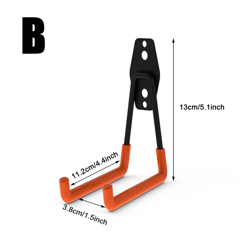 Fahrrad Unterstützung Fahrrad Wand Halterung Haken Ständer Parkplatz Halter für Hängen Werkzeuge Lager Lagerung Werkzeug Organizer Fahrrad Zubehör – Detail 3