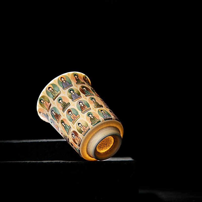 

Chinese-style Dunhuang Cultural and Creative Master Cup Zen Buddha Personal Special Individual Ceramic Home Drinking Utensils
