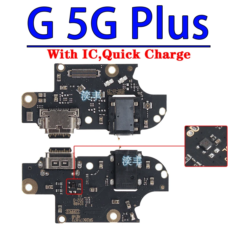 Usb Dock Charger Module for Motorola Moto Connector Ports G Stylus  5G Plus Fast Play Power 2020 2021 2022 Charging Board Flex