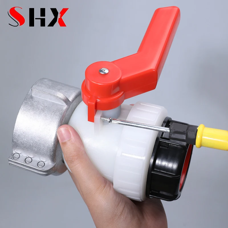 

62mm Ball Valve 1000L Water IBC Tank Valve Acid and Alkali Resistant DN40 Ton Barrel Ball Valve