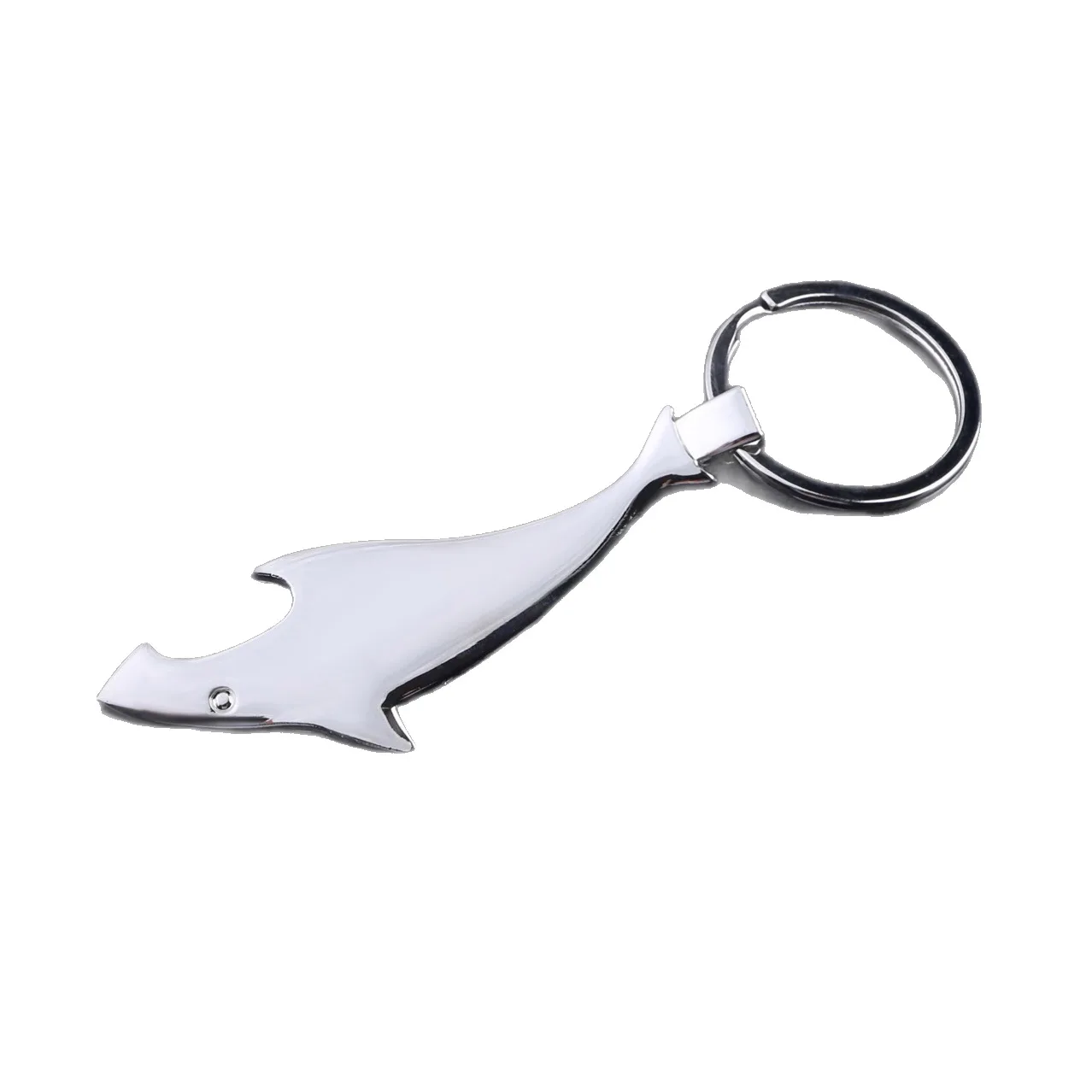 New metal Shark Opener keychains men women Key Holder Bag Charm Ocean World car key ring Best Party gift Jewelry K2019