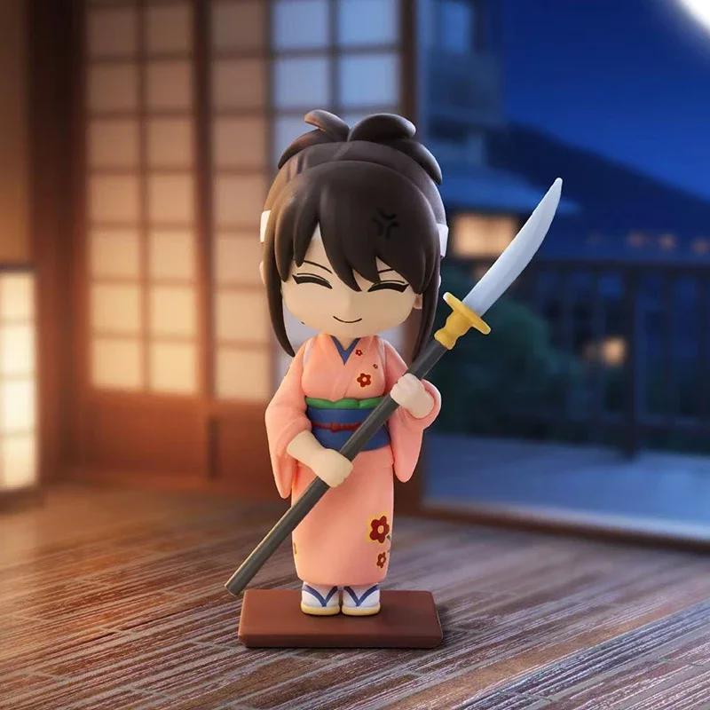 

POP MART Gintama WELCOME TO YOROZUYA Series Blind Box Toys Kawaii Anime Action Figure Caixa Caja Surprise Mystery Box Dolls