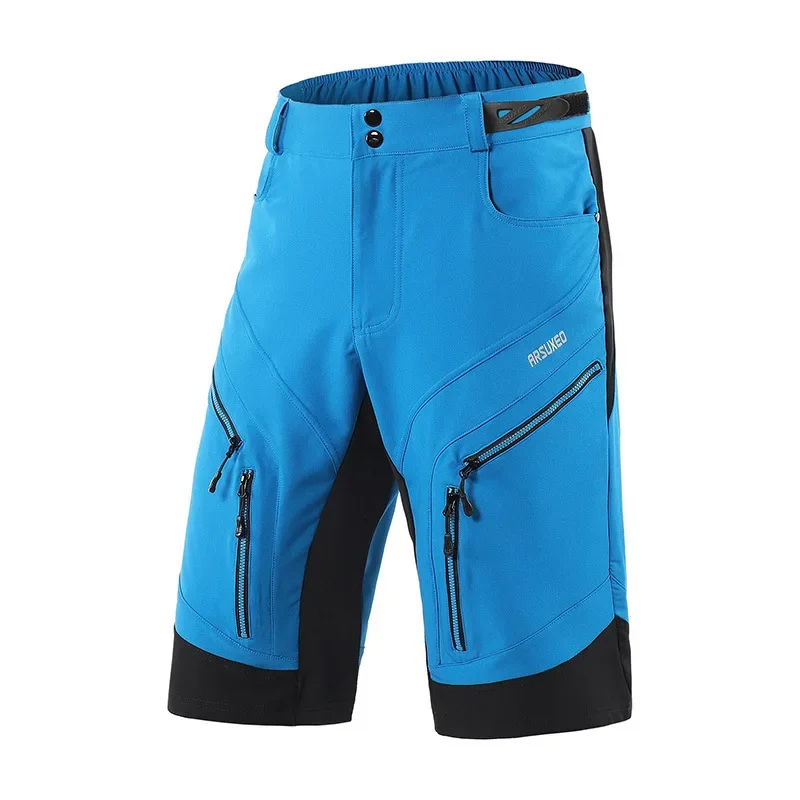 Outdoor leisure hiking shorts cross-country mountain bike riding breathable sweat-wicking cycling shorts.