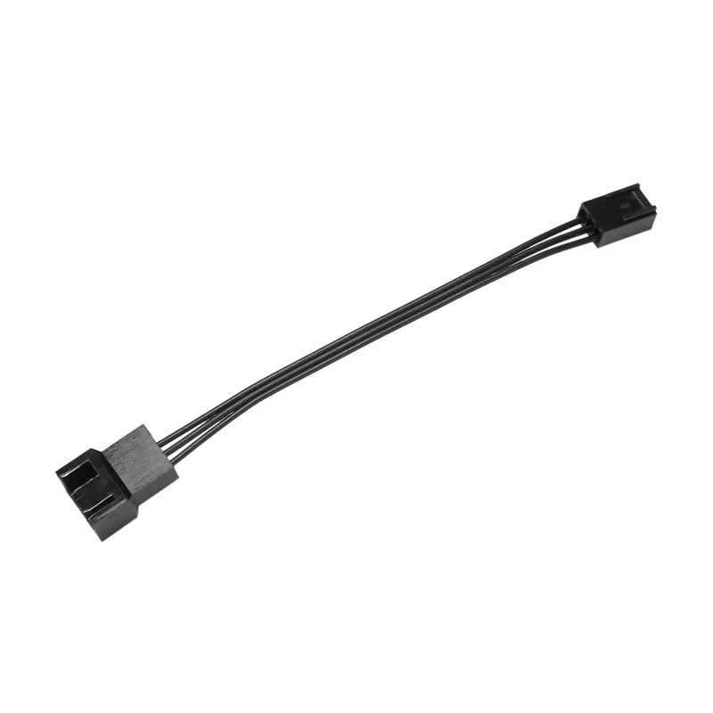 18 個 4Pin PWM から 3Pin 標準ファンアダプタケーブル