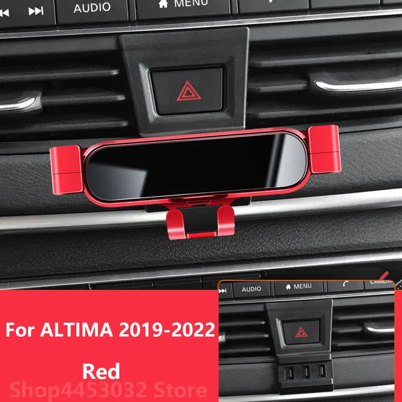 Car Mobile Phone Holder For Nissan ALTIMA 2022 - 2019 Teana 2018 Mounts Bracket GPS Stand Rotatable Support Accessories 3 Colors