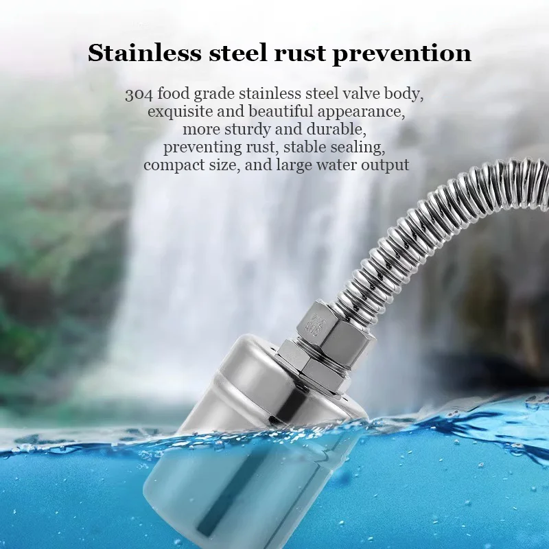 304 stainless steel float ball valve automatic water level controller  Water tower tank Kitchen faucet automatic water full stop