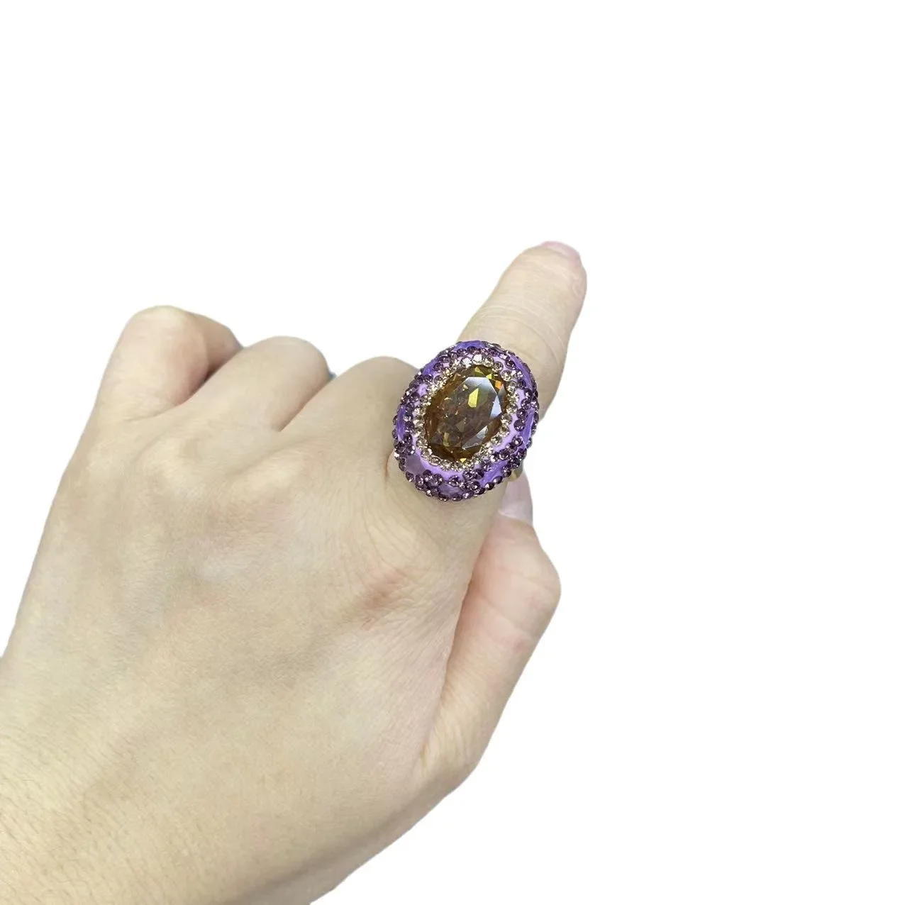 Turkey sultanite  stone amethyst four-piece set, magical stone medieval live stream hot-selling wholesale