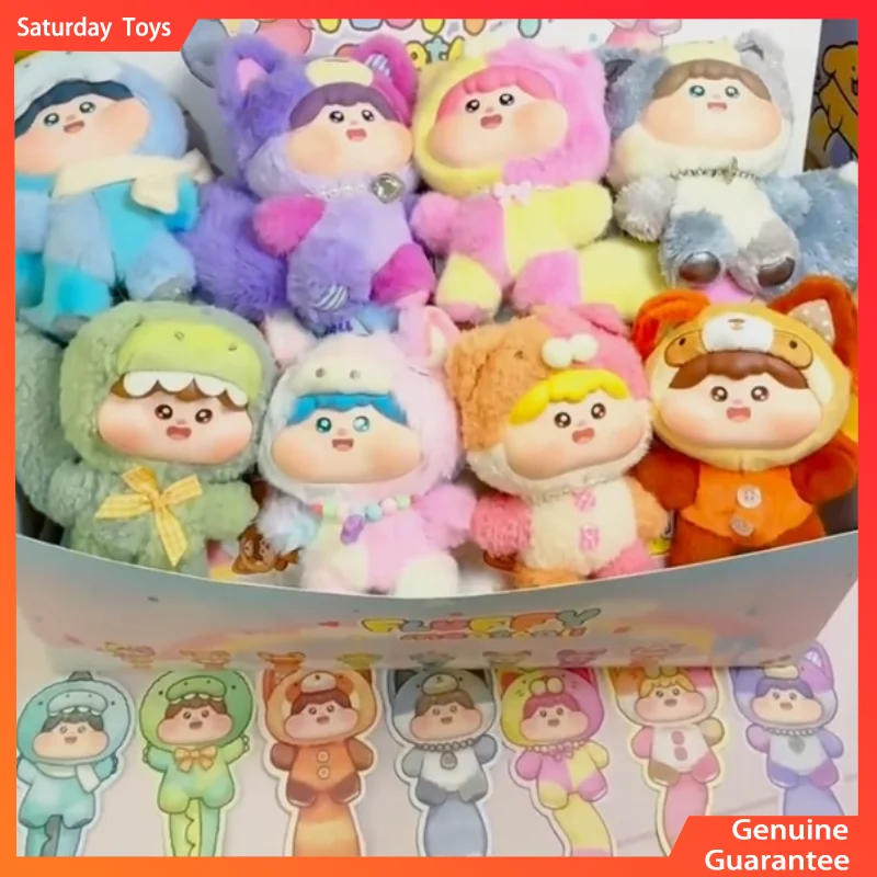 

Genuine Furyampmeatball Marshmallow Little Treasure Plush Blind Box Trendy Toy Pendant Stuffed Doll With Lanyard Trendy Toys