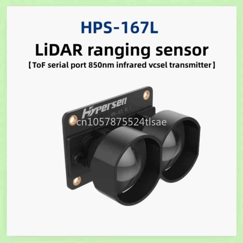 

Hyperson HPS-167L ToF 40m real-time ranging sensor obstacle avoidance module switch judgment