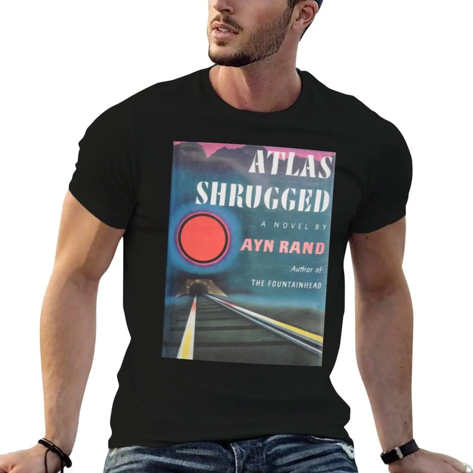 

Atlas Shrugged T-Shirt t shirts cotton 100% anime t shirts for man T-Shirt