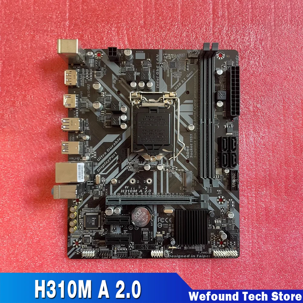 For G-i-g-a-b-y-t-e Desktop Motherboard DDR4 PCIE3.0 HDMI+DVI-D H310M A 2.0