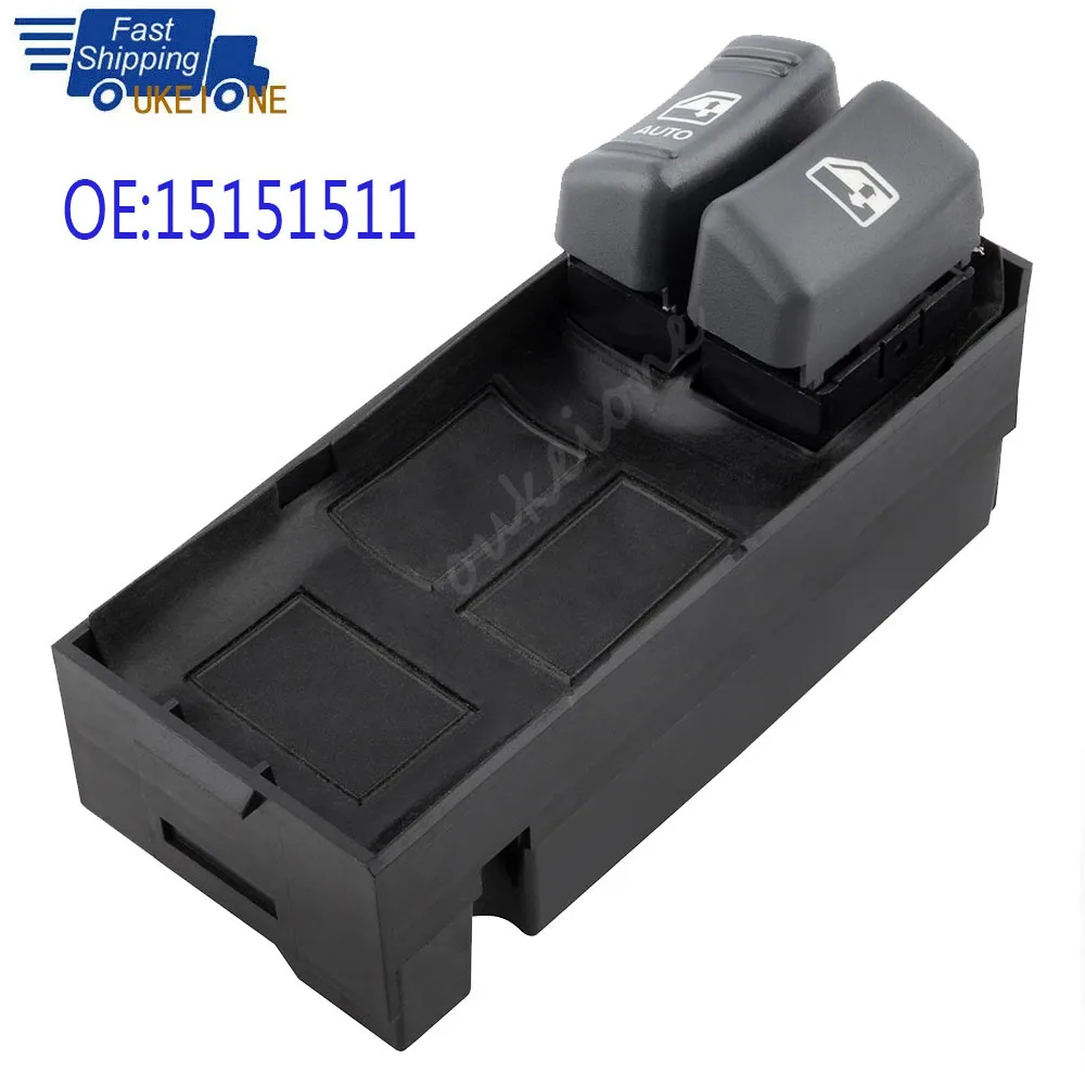 15151511   Accesorios para Chevrolet Chevy Astro GMC Safari 2000 2001 2002 2003 2004 2005 interruptor de ventana eléctrica botón elevador de vidrio