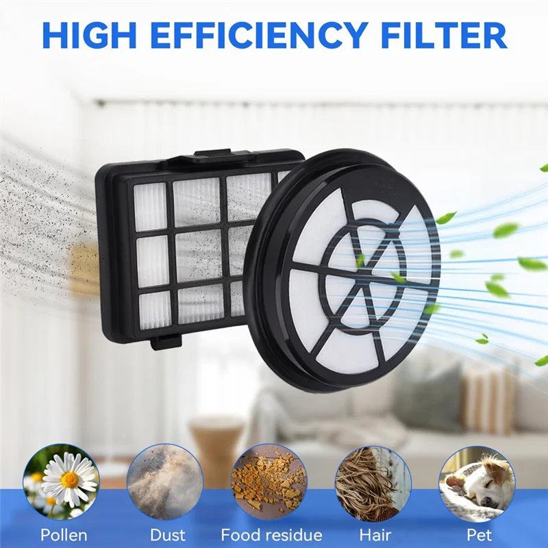 B84B-For  Series 2 Vacuum Cleaner BGC05A220A,BGC05A320,BGS05AAA2/01,BGS05A220/02 Hepa Filter Motor Protection Filter